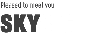 Please to meet you - skySign